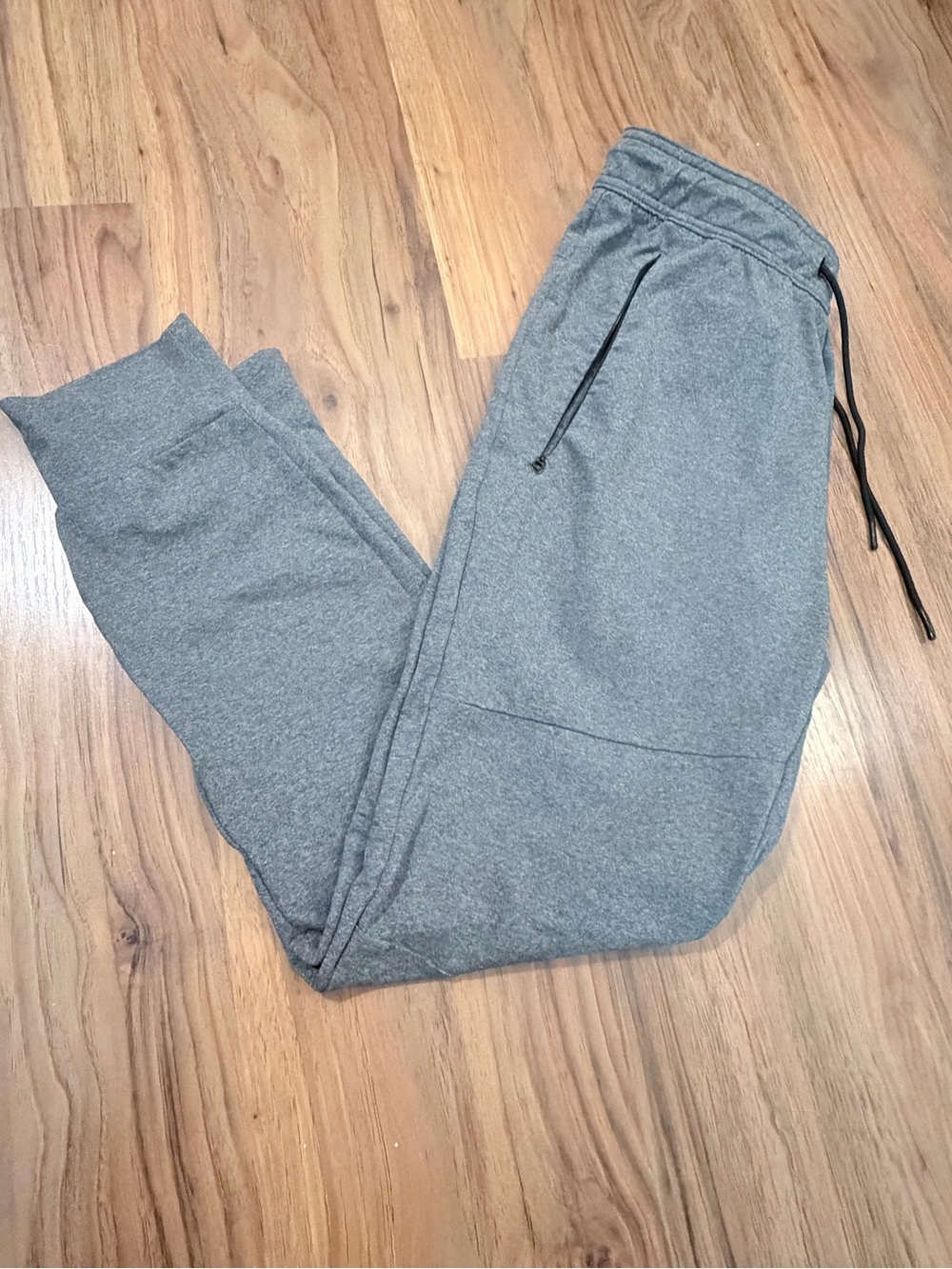 American Eagle Gray Elastic Waist Joggers